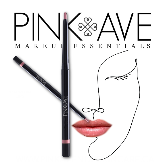 Best lip pencil, waterproof, Pink Ave Makeup Essentials,Toronto Canada