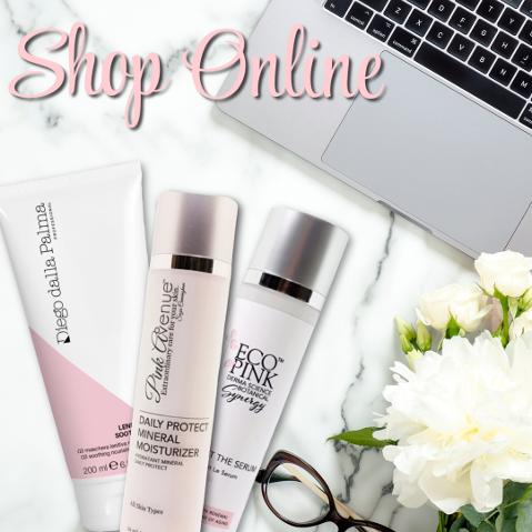 Online skin care shopping, Pink Avenue, Toronto, Canada